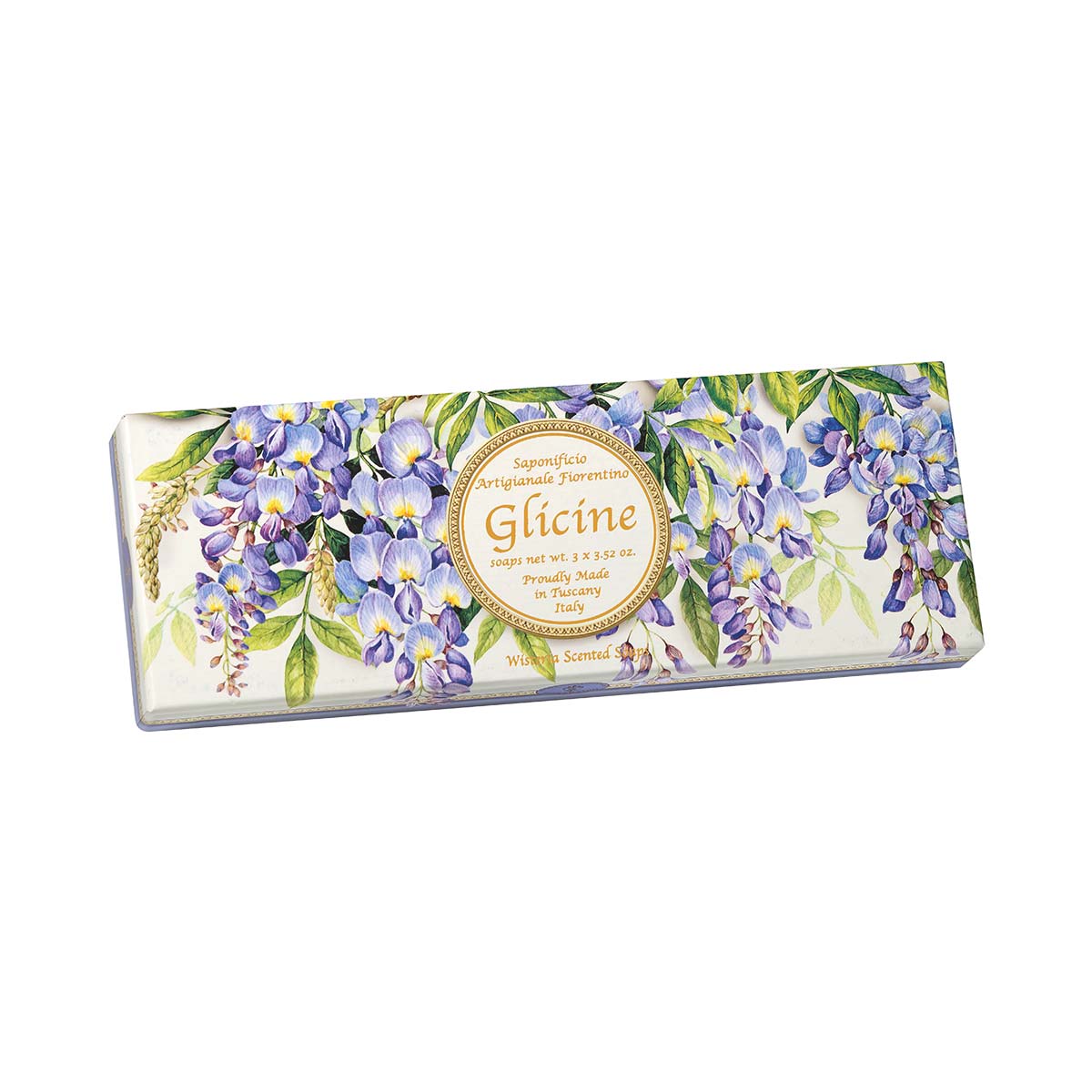 Fiorentino - ფიორენტინა საპონი გლიცინია Wisteria 100 გ 3 ცალი 7214