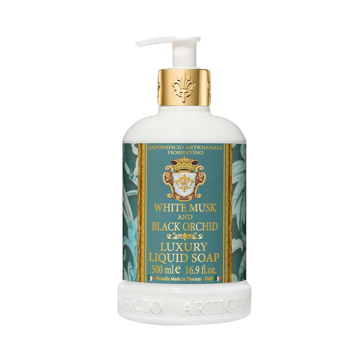 Fiorentino - ფიორენტინა თხევადი საპონი თეთრი მუშკი და ორქიდეა 500 გ 4923