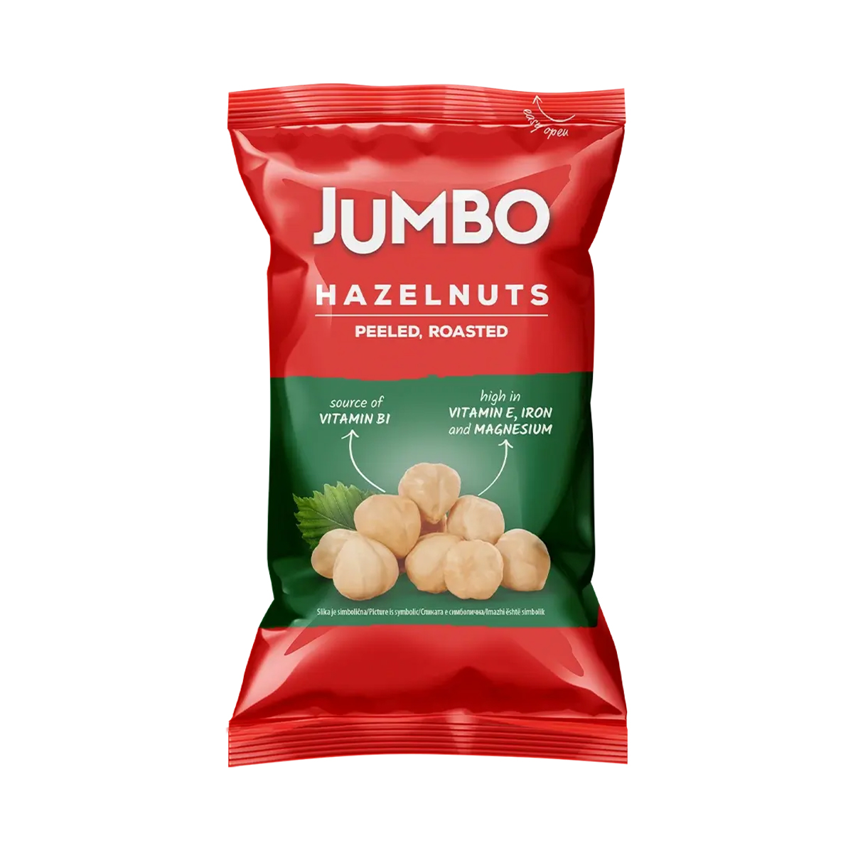 მოხალული თხილი 75 გ 7076 ჯამბო - Jumbo