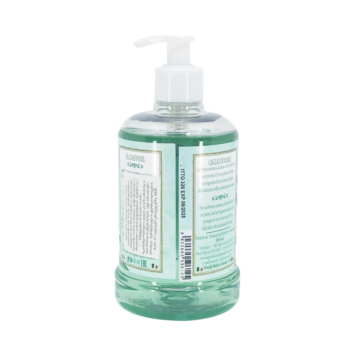 Fiorentino - ფიორენტინა თხევადი საპონი ზღვის ნარცისი 500 გ 6125 2