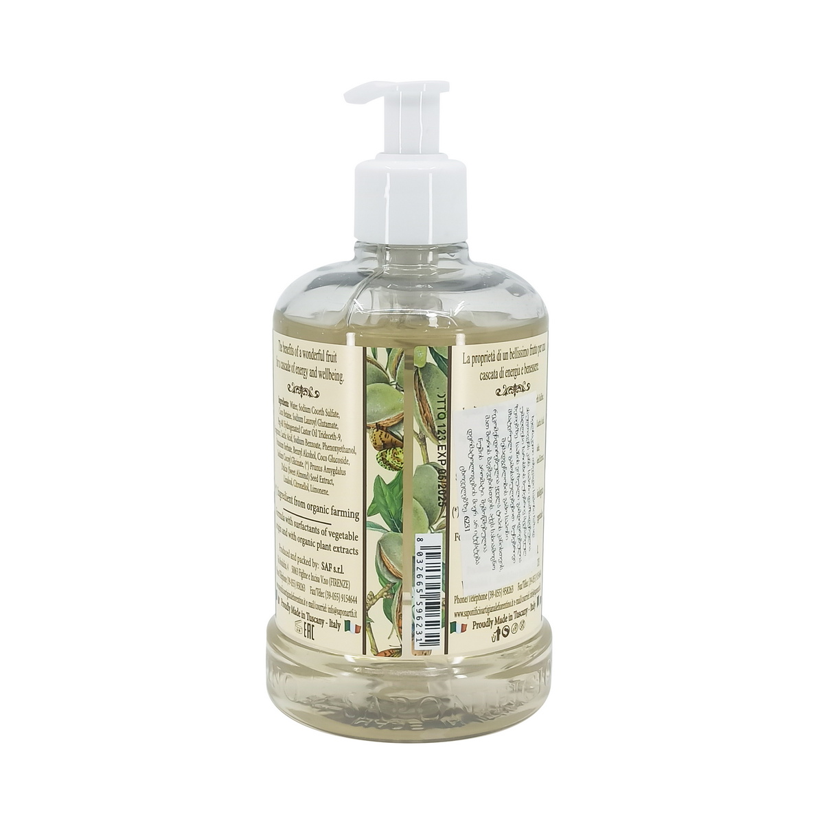 Fiorentino - ფიორენტინა თხევადი საპონი ნუში 500 გ 6231 2