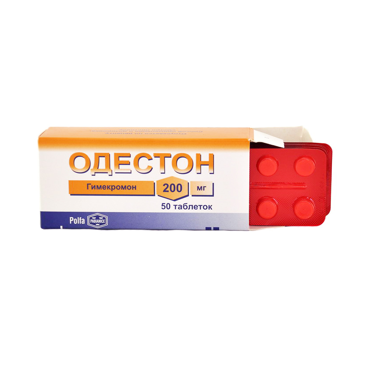 Odeston - ოდესტონი 200მგ 50 ტაბლეტი