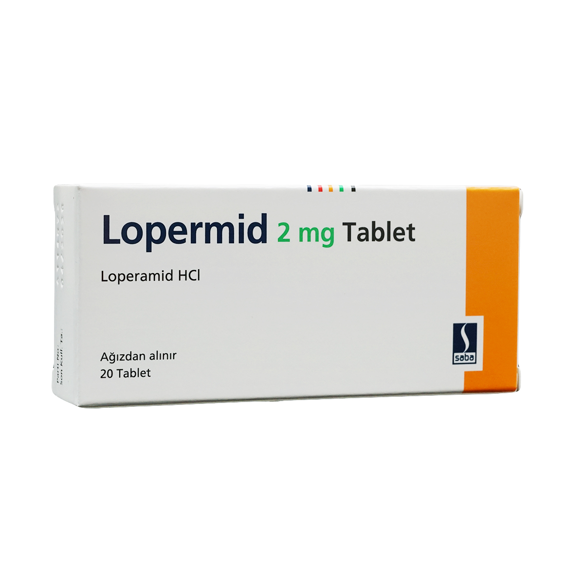 Lopermid - ლოპერმიდი 2მგ 20 ტაბლეტი