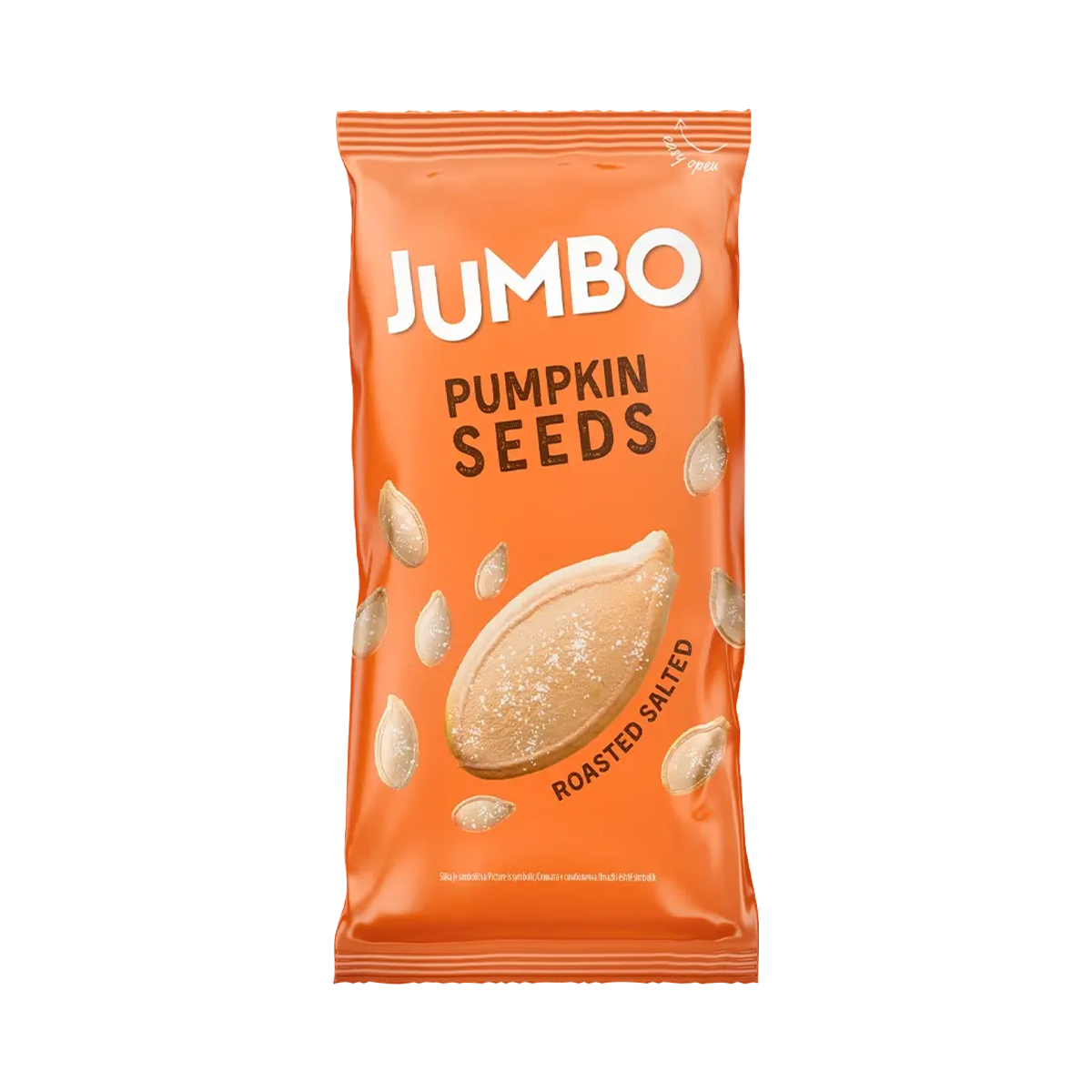 მოხალული გოგრის თესლი მარილით 50 გ 7212 ჯამბო - Jumbo