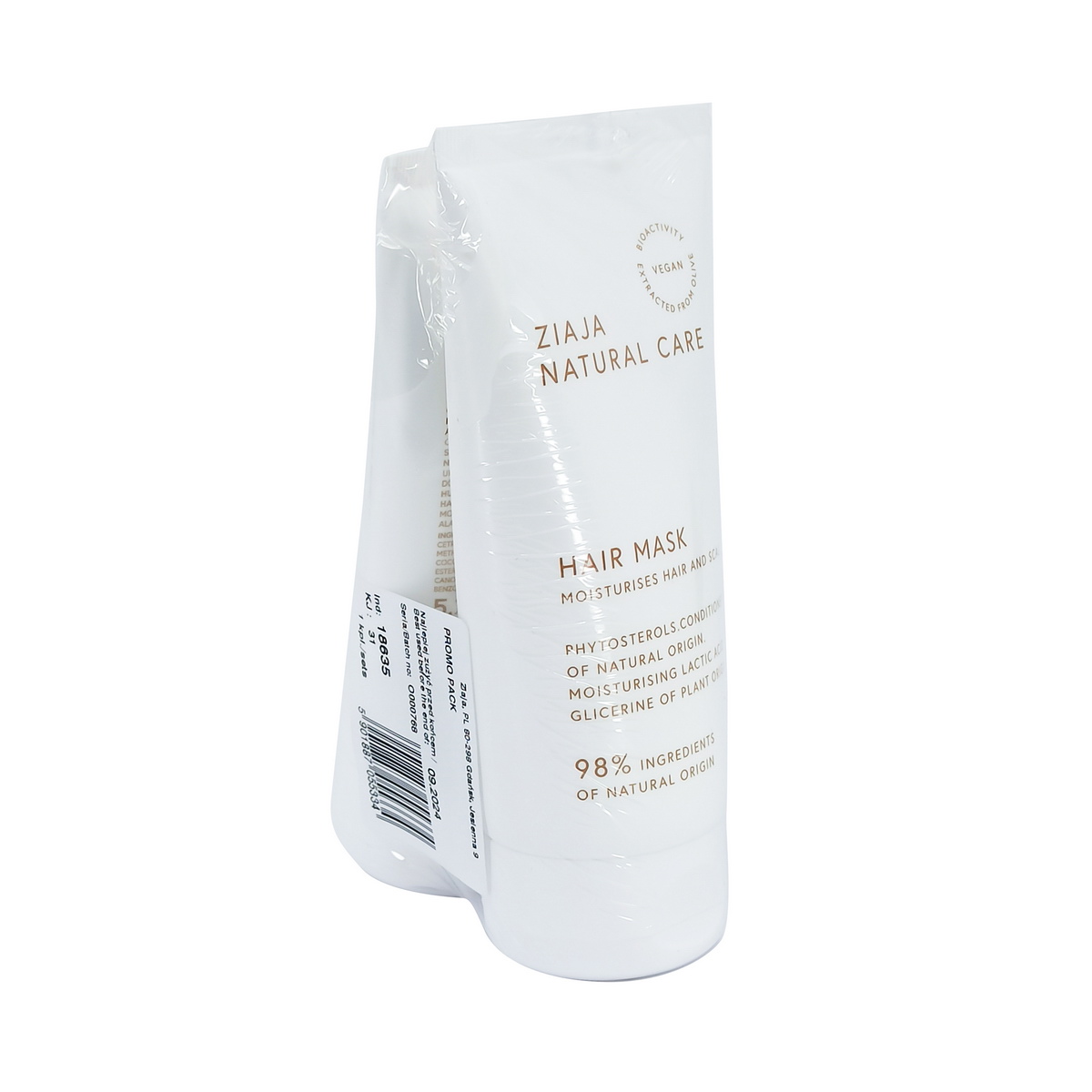 Ziaja - ზიაიათმის ნიღაბი Natural 2 ცალი 5334 2