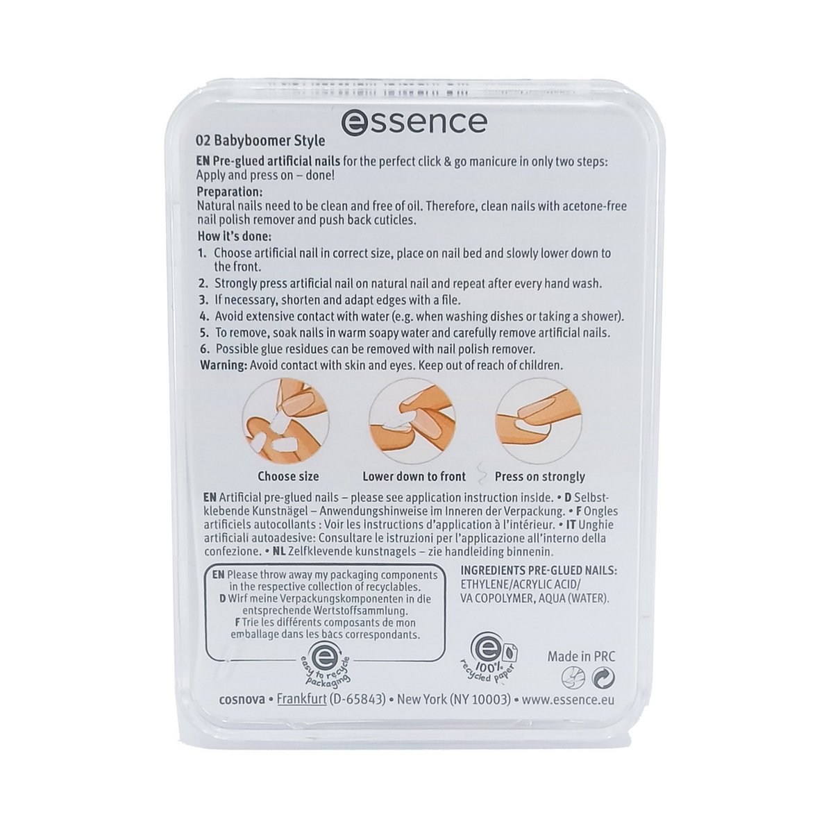 Essence - ესენსი French ფრჩხილი 02 2960 2