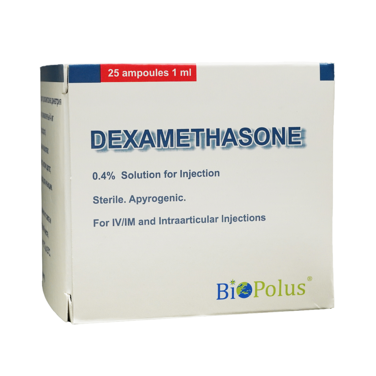 Dexamethasone - დექსამეტაზონი 4მგ/1მლ 25 ამპულა