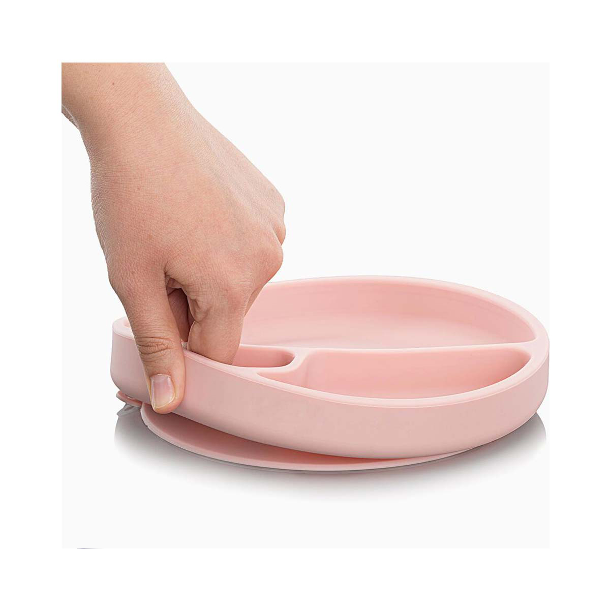 Minikoioi - მინიკოიოი თეფში დანაყოფებიანი ნაცრისფერი 0676 3