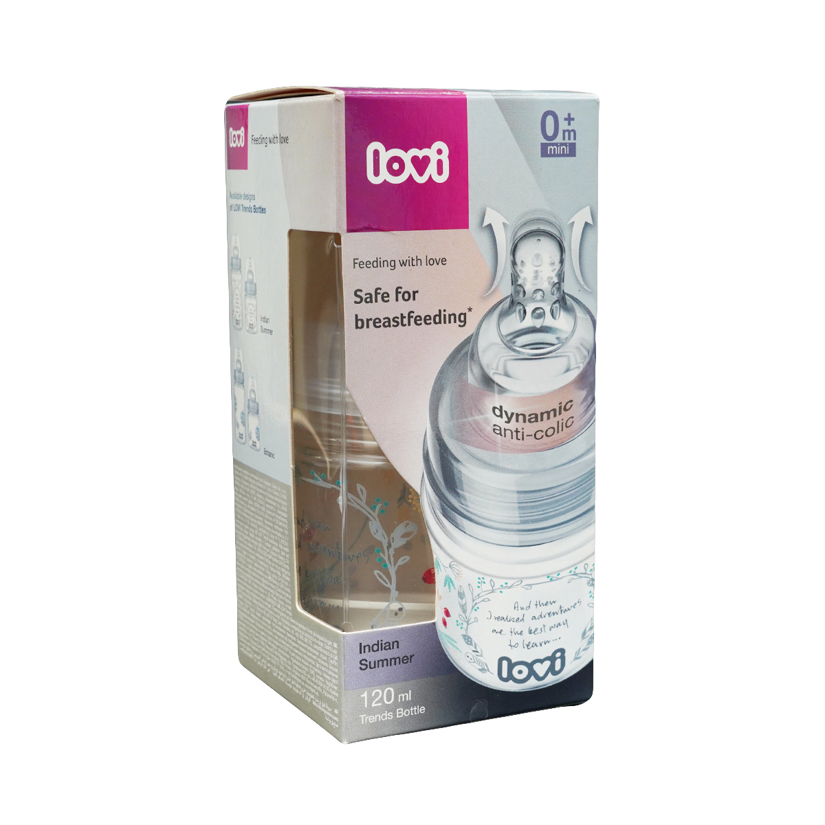 Canpol - კანპოლი ბოთლი პლასტმასის Trends 120მლ 21/582