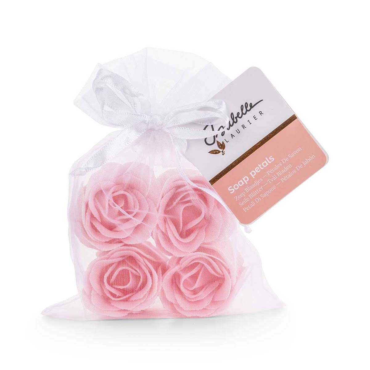 Isabelle Laurier - იზაბელ ლაურიერი საპნების ნაკრები ქისით ვარდი 4X4გ 3030