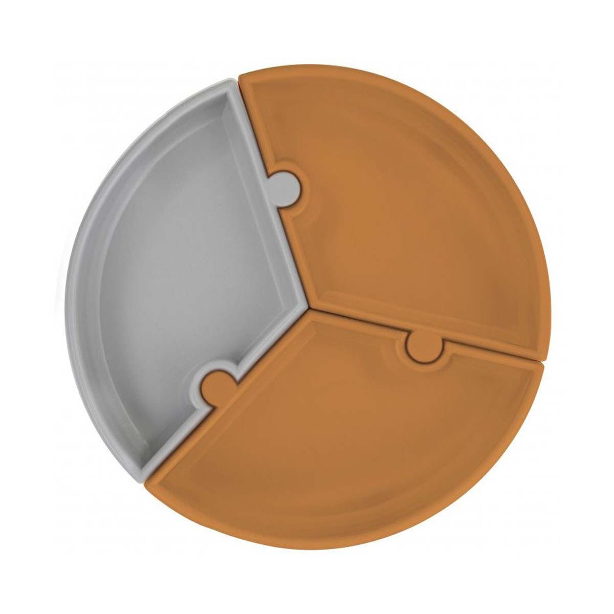 Minikoioi - მინიკოიოი თეფში ფაზლი Woody Brown 3103