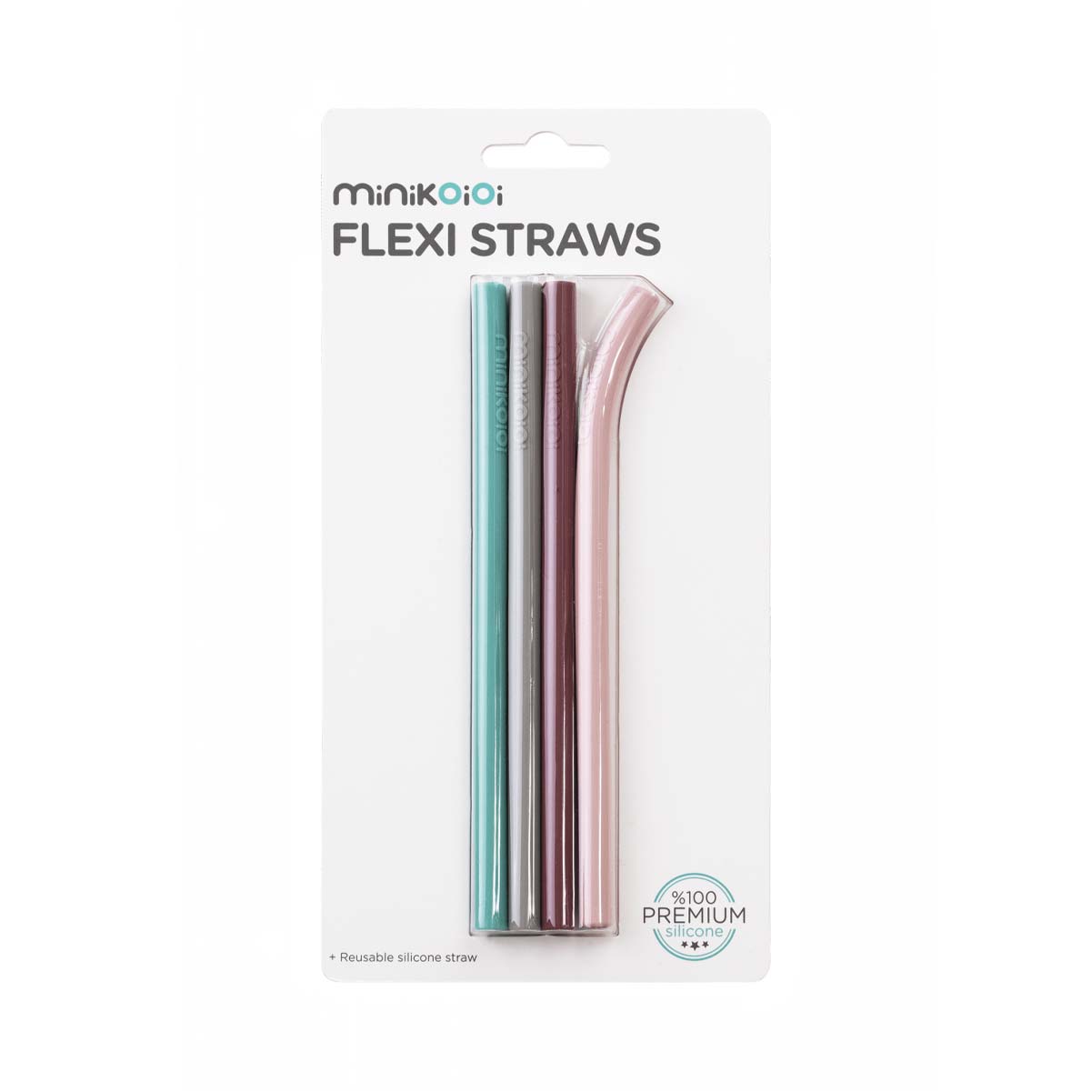 Minikoioi - მინიკოიოი საწრუპი სილიკონის გოგო 4 ცალი 1420 2