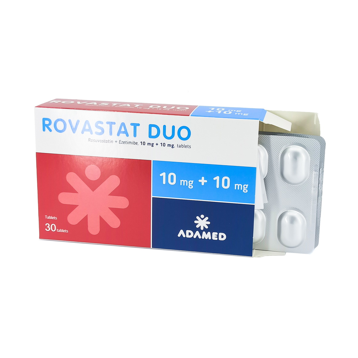 Rovastat - როვასტატი დუო 10/10მგ 30 ტაბლეტი 2