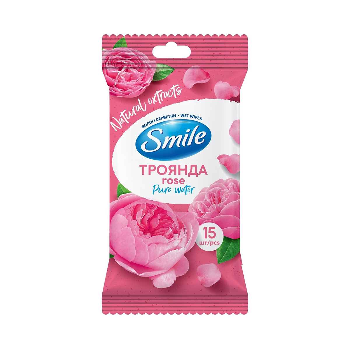 სველი ხელსახოცი 15 ცალი 2219