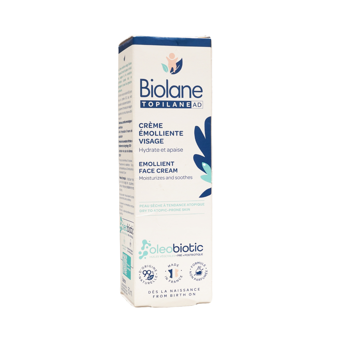 ტოპილანი და ემოლიანტი კრემი ატოპიური კანისთვის 50 მლ 1242 ბიოლანი - Biolane