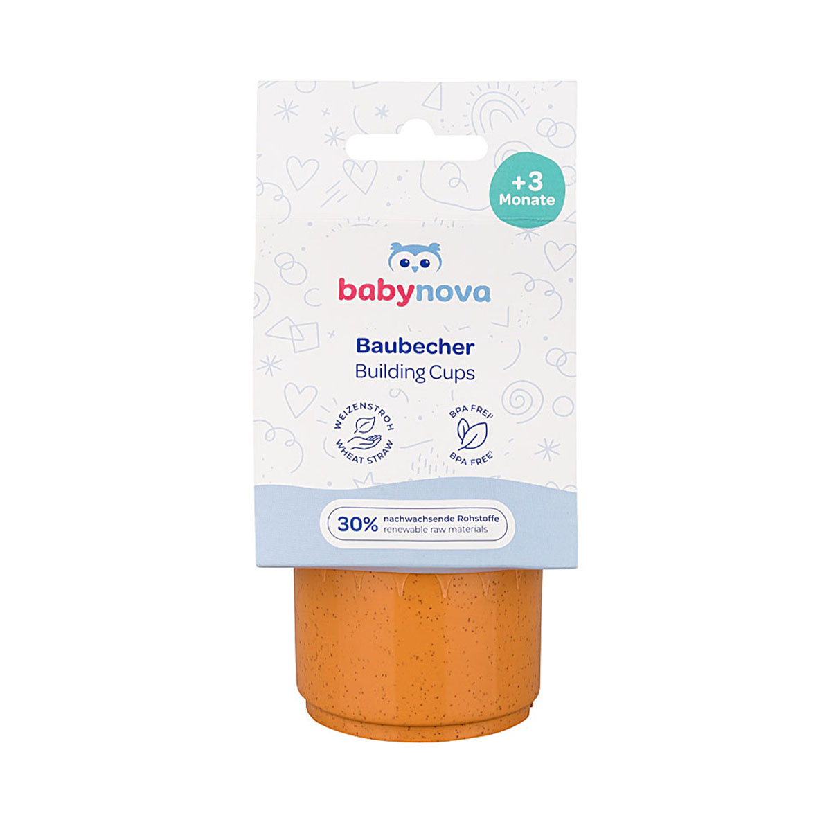 Baby Nova - ბეიბი ნოვა სათამაშო ასაწყობი ჭიქა 32504 2