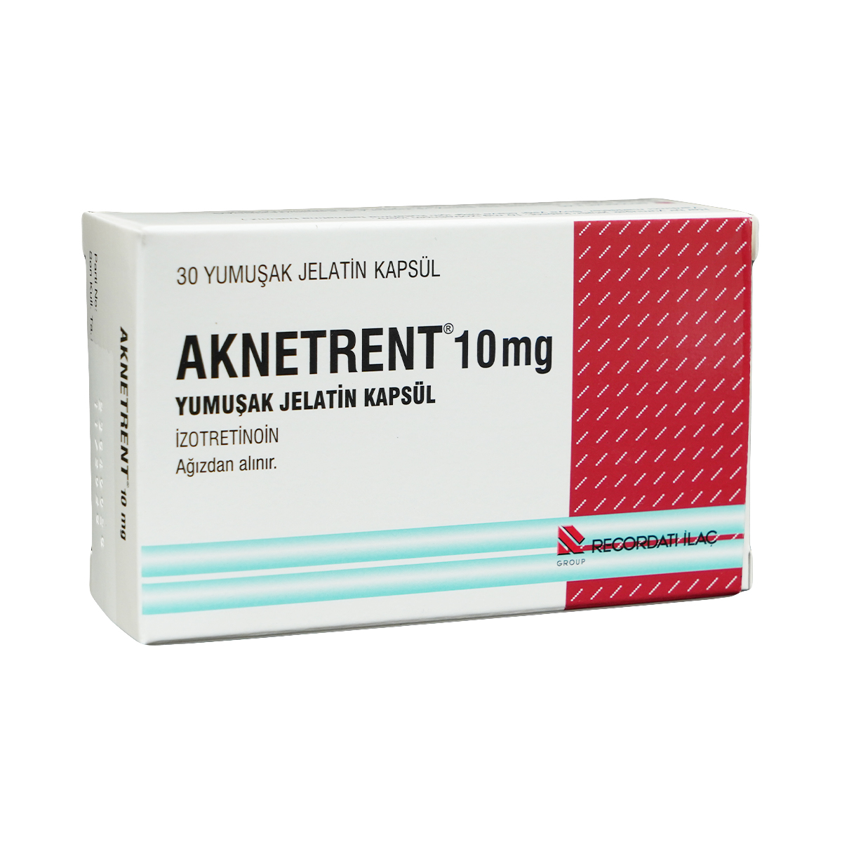 Aknetrent - აკნეტრენტი 10მგ 30 კაფსულა