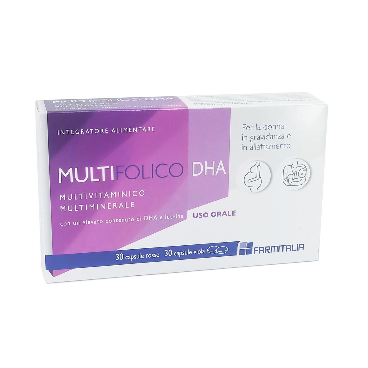 მულტიფოლიკო DHA - Multifolico DHA 60 კაფსულა