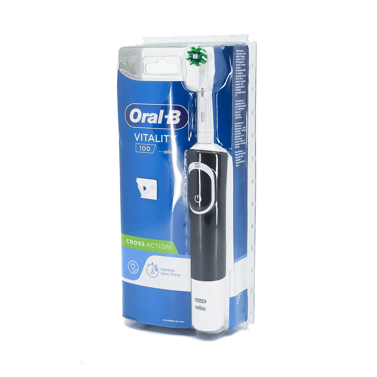 Oral-B - ორალ ბი კბილის ჯაგრისი ელექტრო შავი 4931
