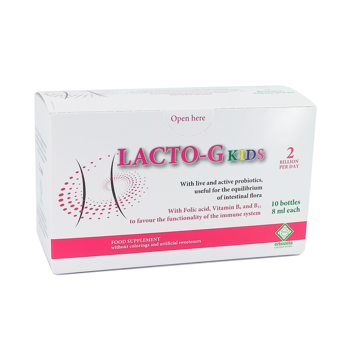 Lacto G - ლაქტო G კიდსი 10 ფლაკონი