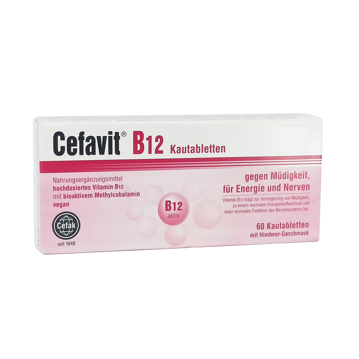 Cefavit - ცეფავიტი B12 60 ტაბლეტი