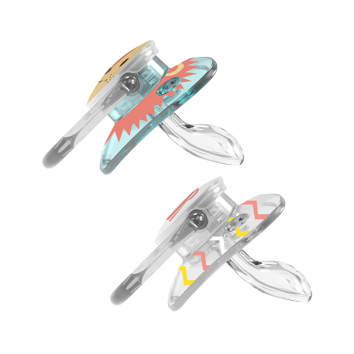 DrBrowns - დოქტორ ბრაუნი მატყუარა PreVent ცისფერი და ნაცრისფერი 2 ცალი 1192 2