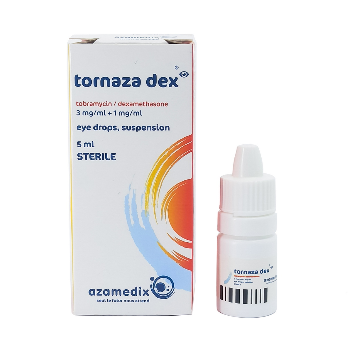 Tornaza - ტორნაზა დექსი თვალის წვეთები 3მგ/1მგ 5მლ