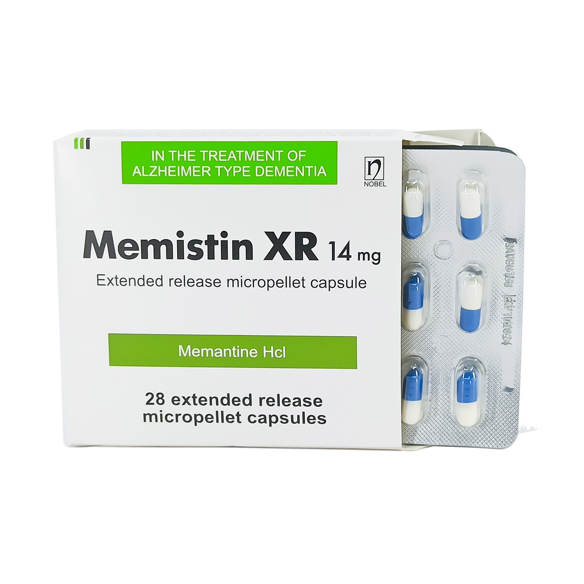Memistin XR - მემისტინ XR 14მგ 28 კაფსულა 2