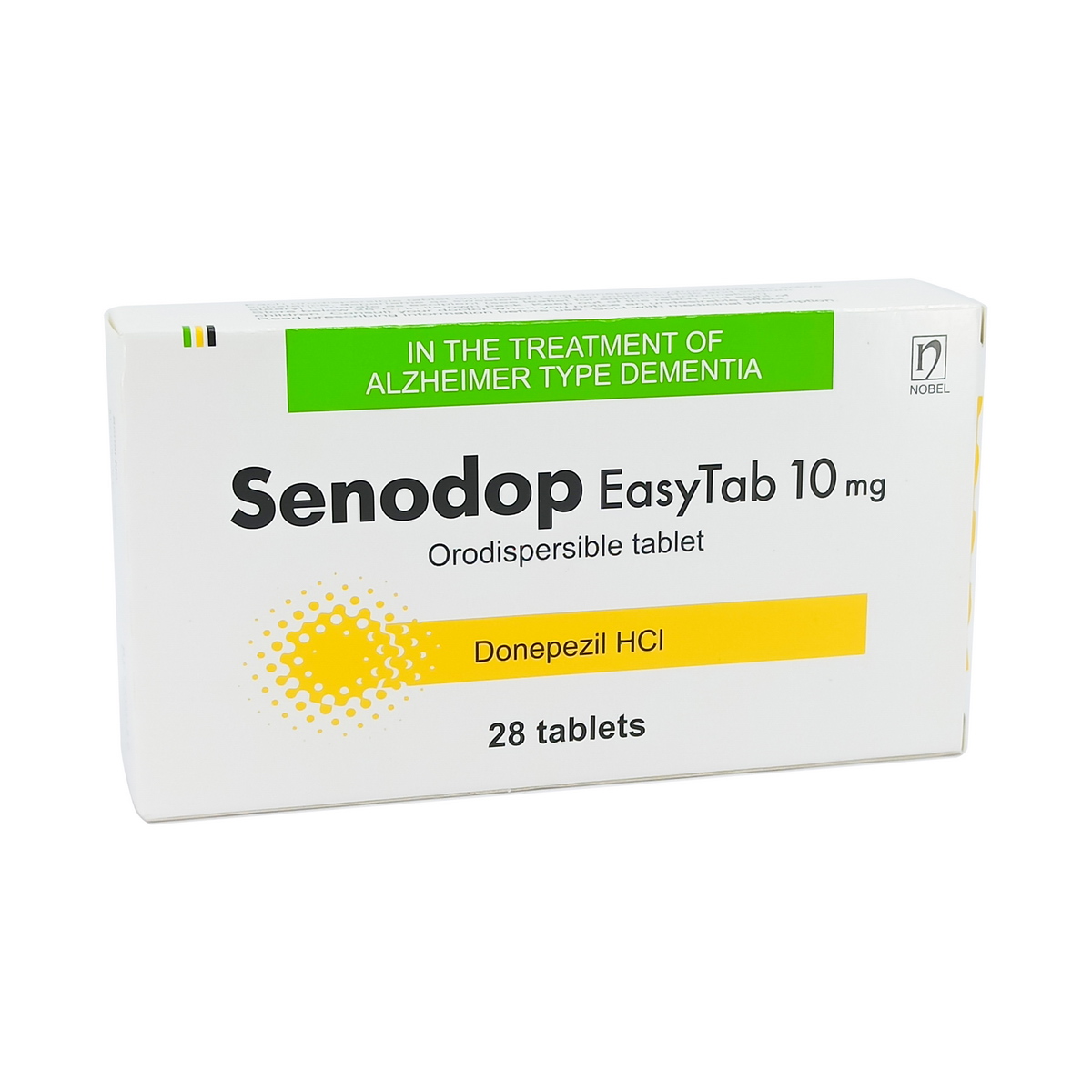 Senodop - სენოდოპი იზიტაბი 10მგ 28 ტაბლეტი