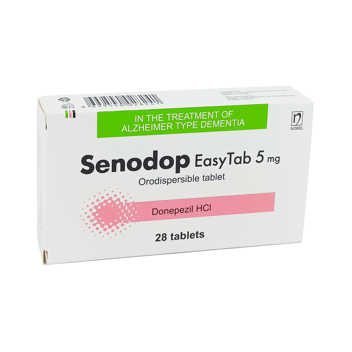 Senodop - სენოდოპი იზიტაბი 5მგ 28 ტაბლეტი