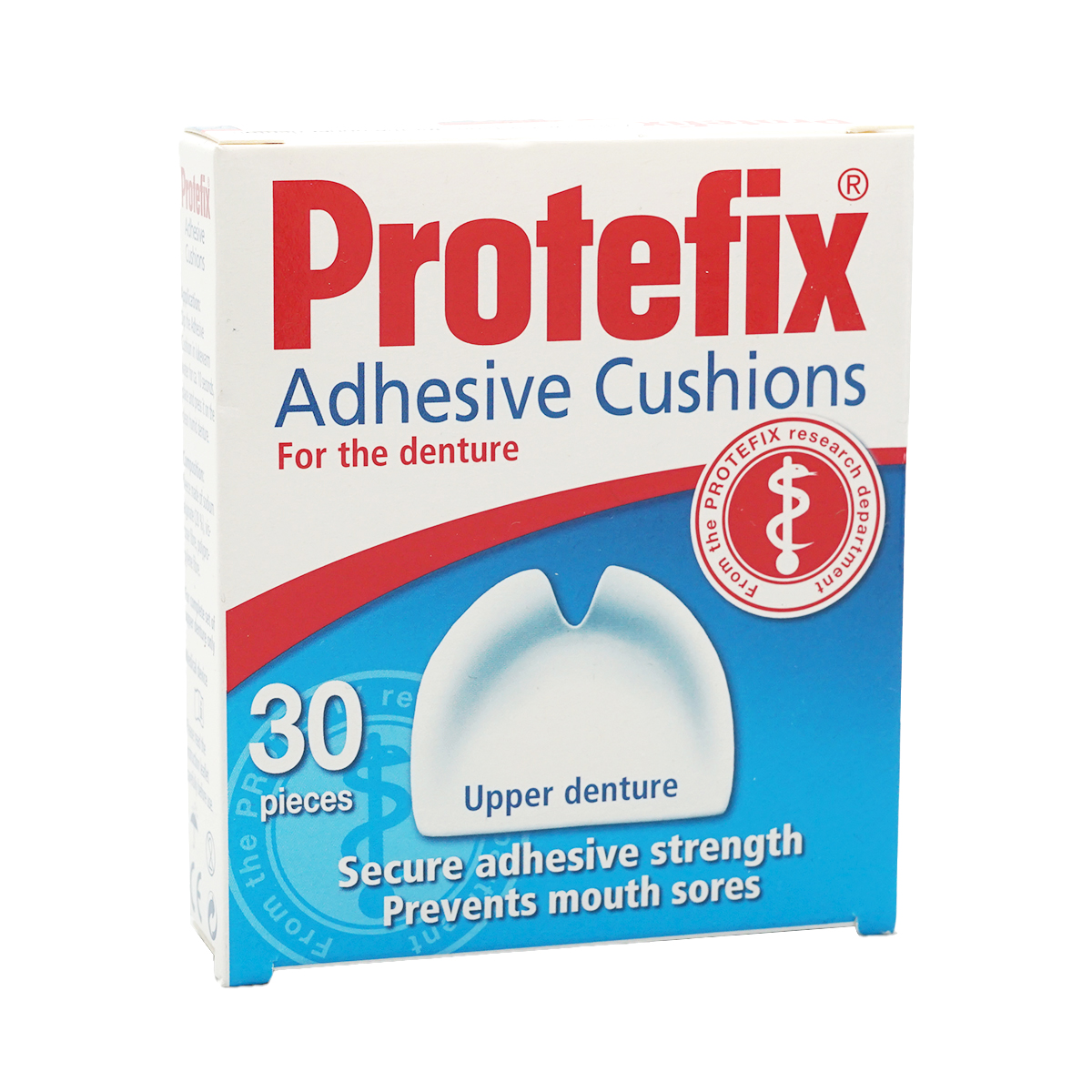 Protefix - პროტეფიქს წებოვანი საფენი ზედა ყბის 30 ცალი