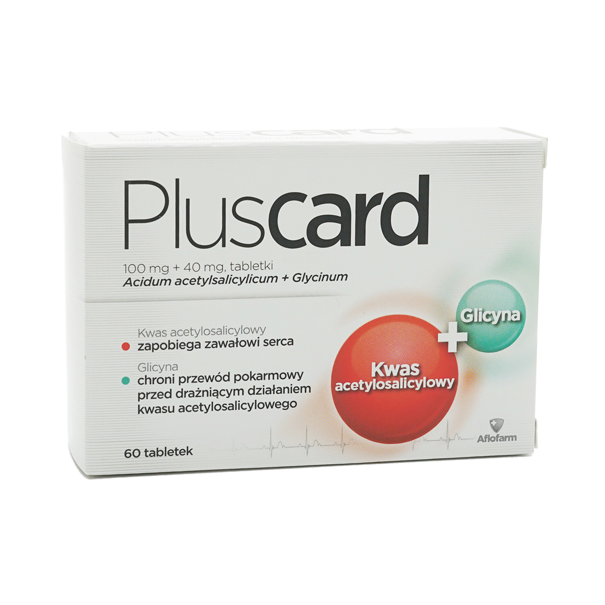 Pluscard - პლუსკარდი 100მგ+40მგ 60 ტაბლეტი