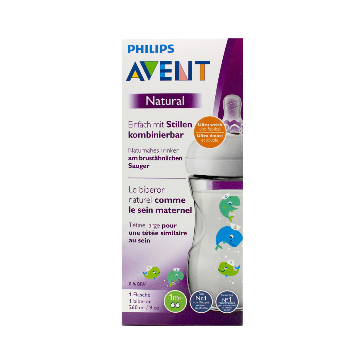 Avent - ავენტიბოთლი 260მლ 0067