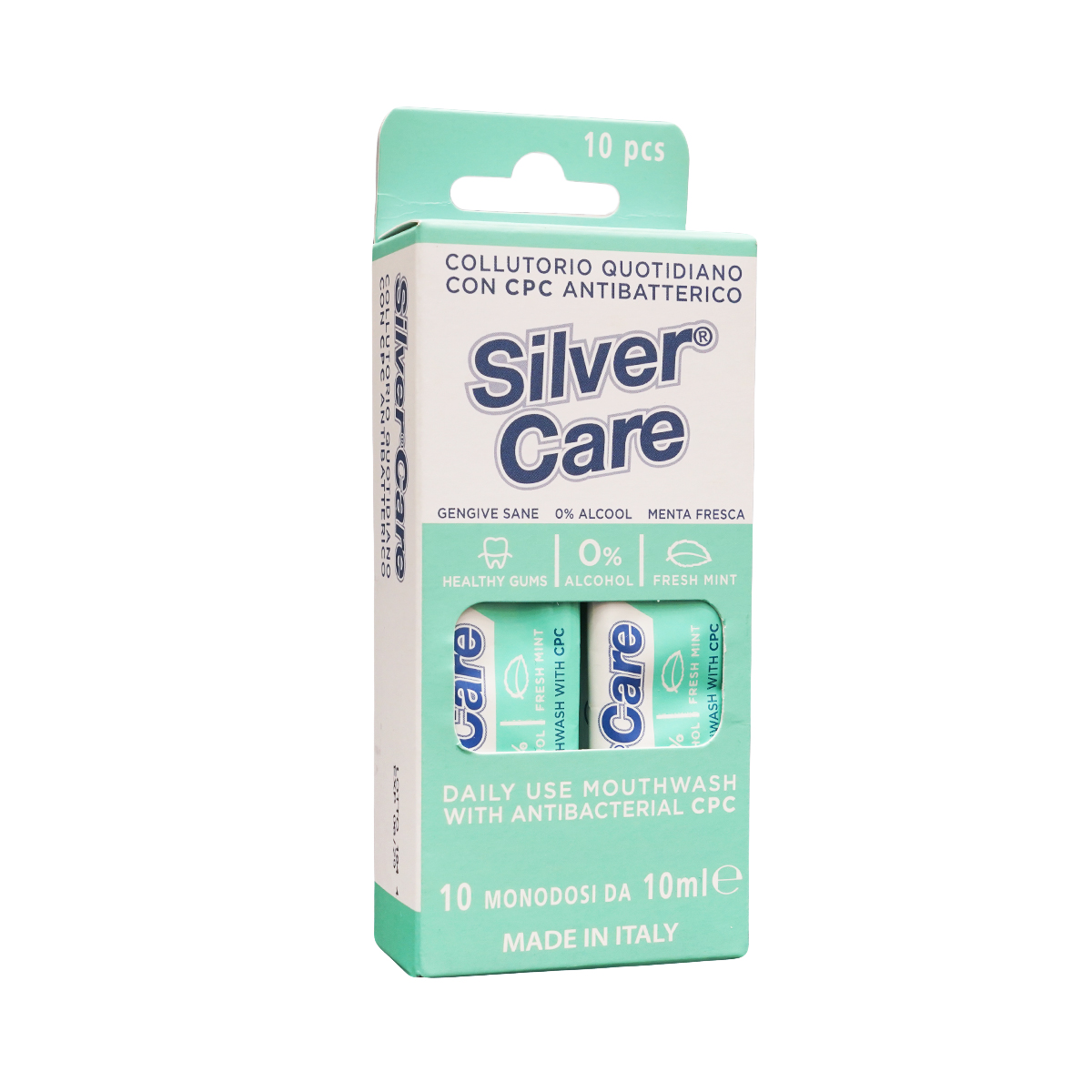 კბილის სავლები სილვაქეა CPC 10მლ 10 ცალი 1137 Silver care - სილვერქეა