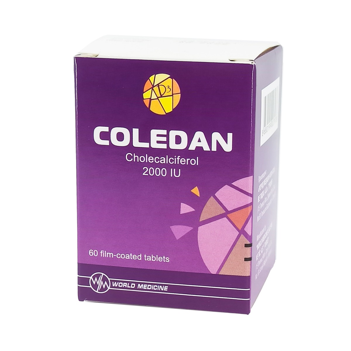 Coledan - კოლედანი 0.05მგ 60 ტაბლეტი