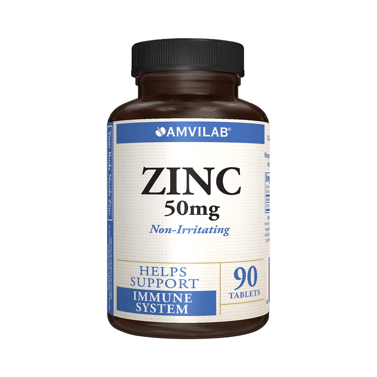 თუთია 50მგ 90 ტაბლეტი ამვილაბი - Amvilab