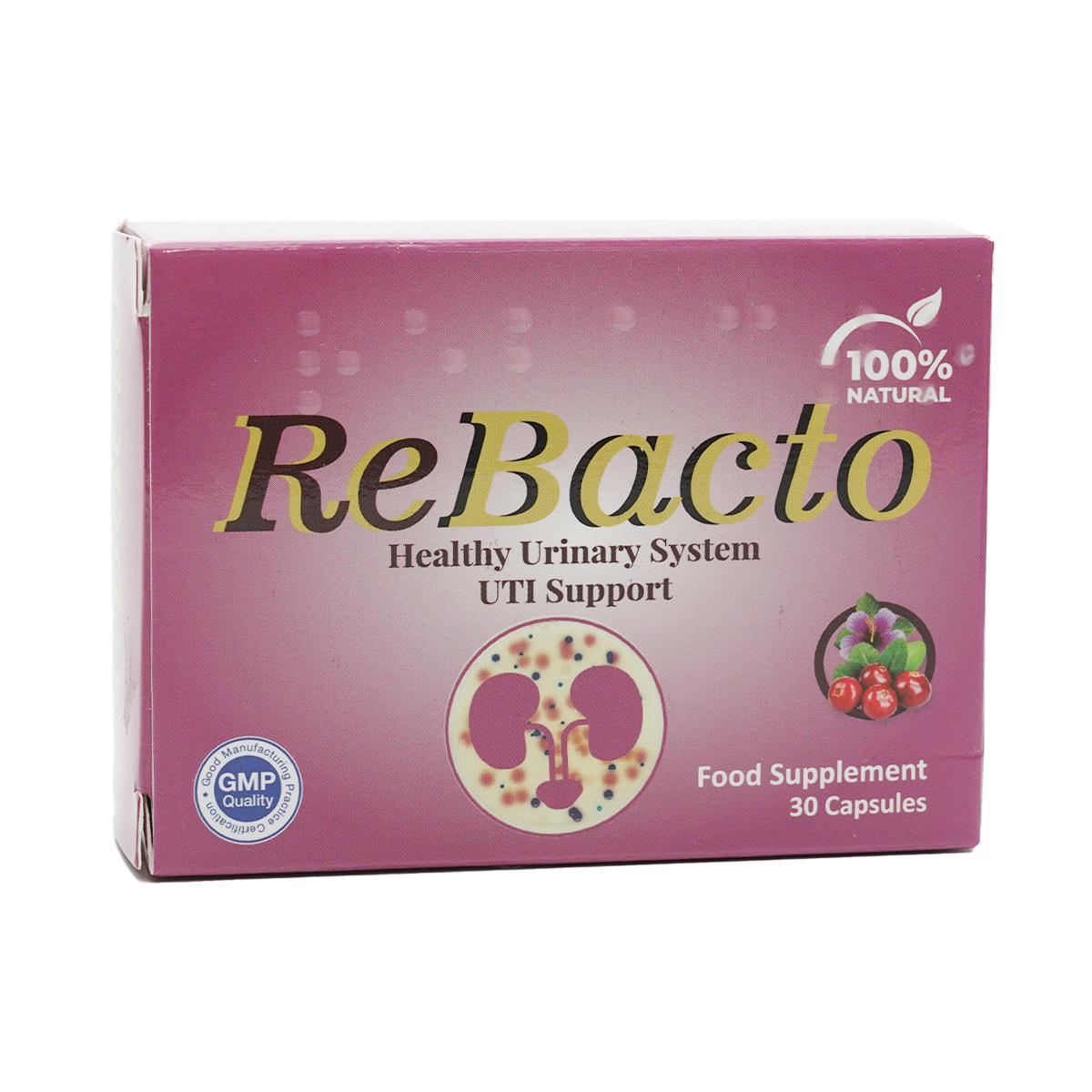 Rebacto - რებაქტო 30 კაფსულა