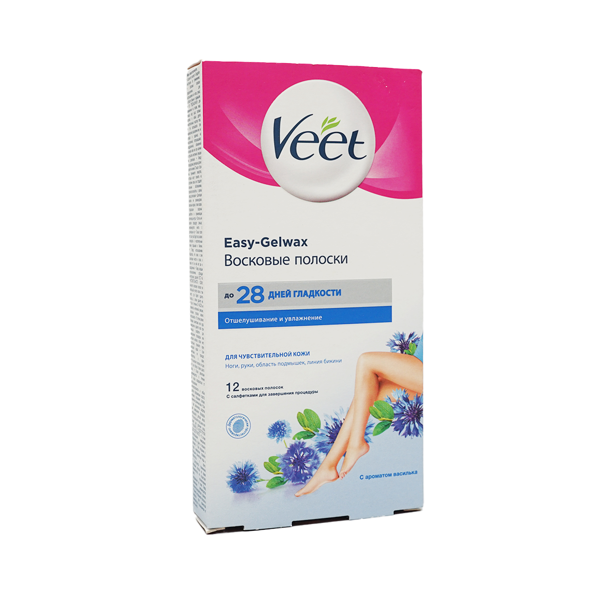 Veet - ვითი სთრიფსი მგრძნობიარე კანისთვის 12 ცალი 0953