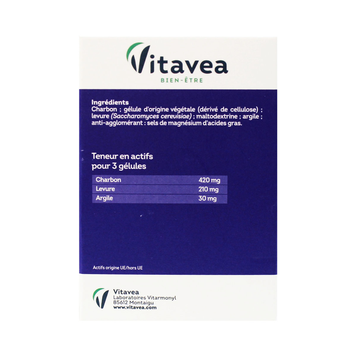 Argile-Charbon - არგილე-კარბონი(კონფორტ დაიჯესტივ) 45 კაფსულა 2