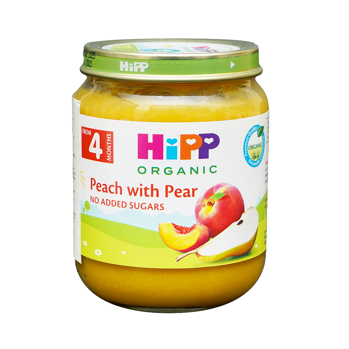 HIPP - ჰიპი დესერტი ატამი და მსხალი 4205