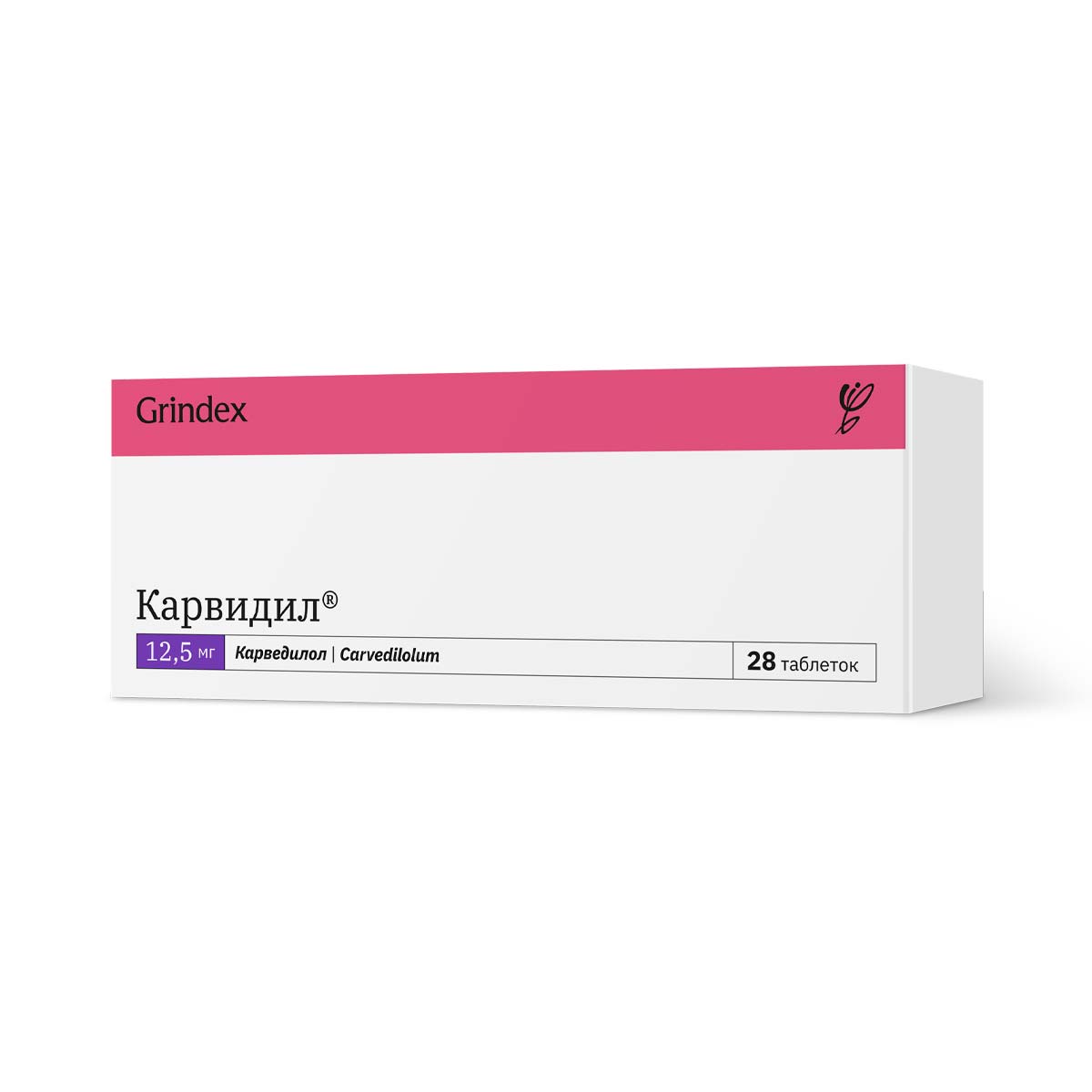Carvidil - კარვიდილი 12,5მგ 28 ტაბლეტი