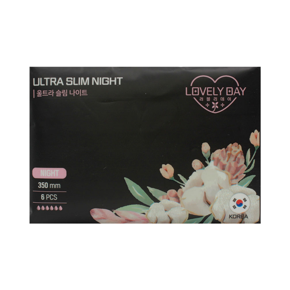 Lovely Day - ლავლი დეი საფენი Night 6 ცალი 6638