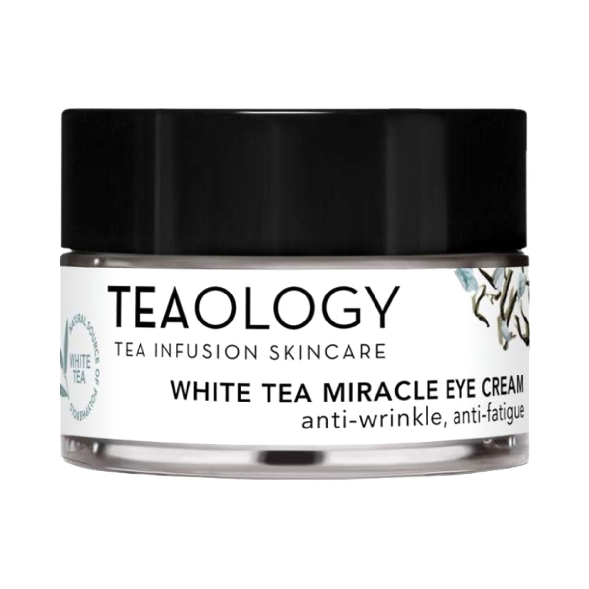 Teaology - თიოლოჯი White Tea დაბერების საწინააღმდეგო თვალის კრემი 15 მლ 0087 2