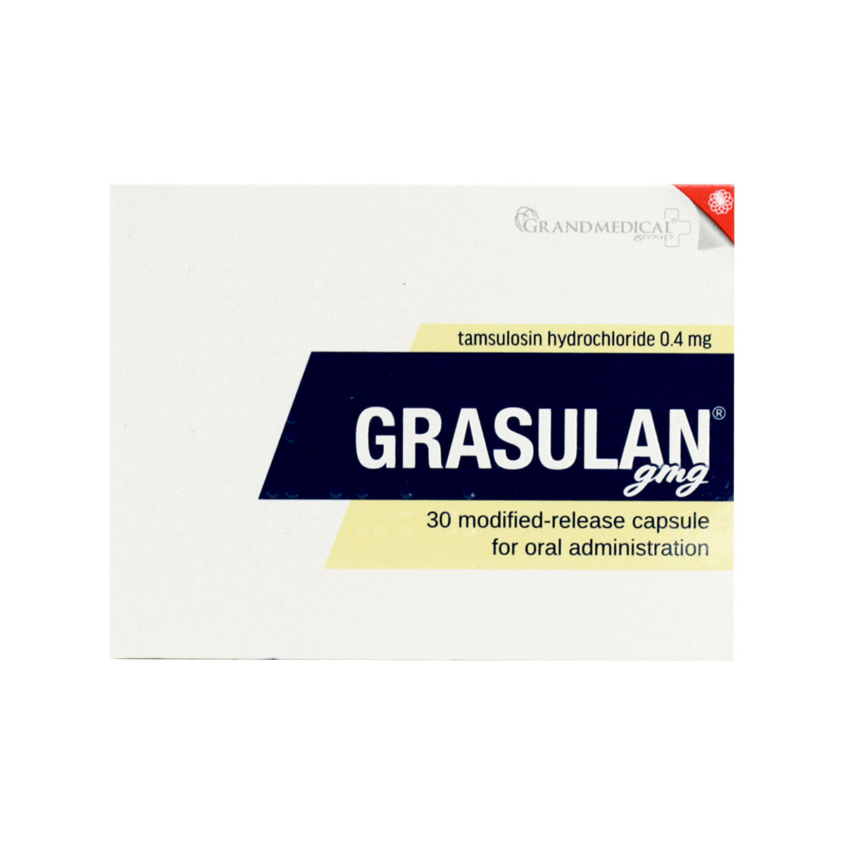 Grasulan GMG - გრასულანი ჯიემჯი 0.4მგ 30 კაფსულა