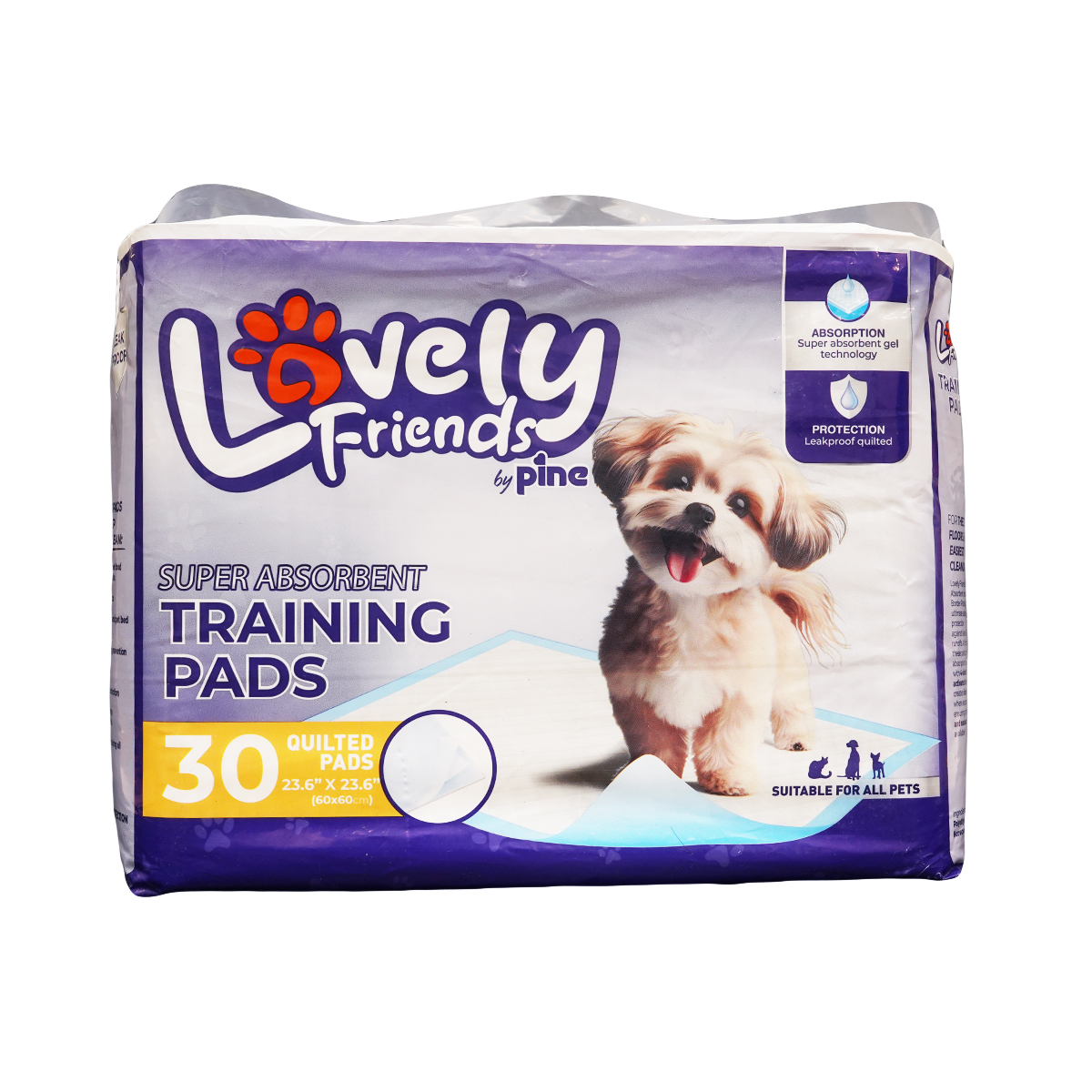 ძაღლის ზეწარი 60x60 30 ცალი 6738 ფაინი - Pine