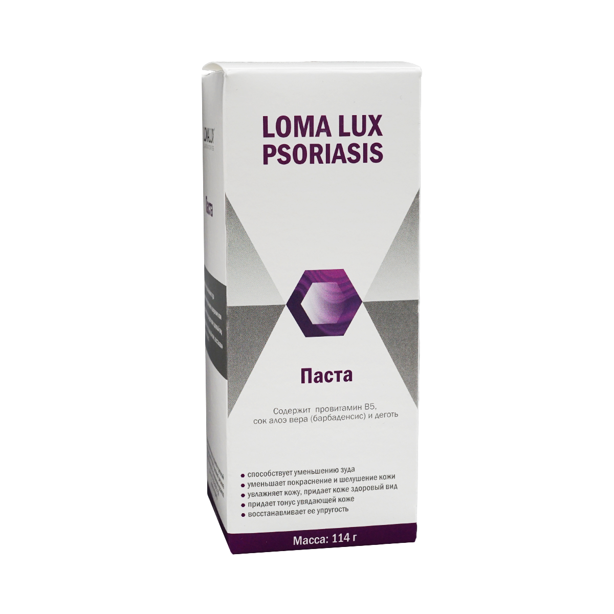 Loma Lux Psoriasis - ლომა ლუქსი პასტა ფსორიაზის 114გ 2