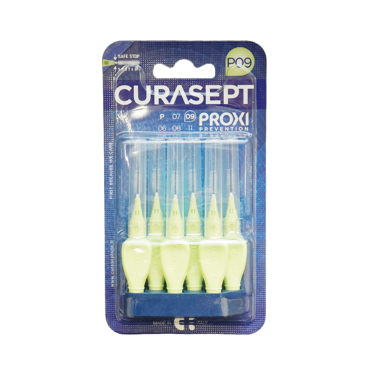 Curasept - კურასეპტი კბილთაშუა ჯაგრისი P09 Light Green 2803