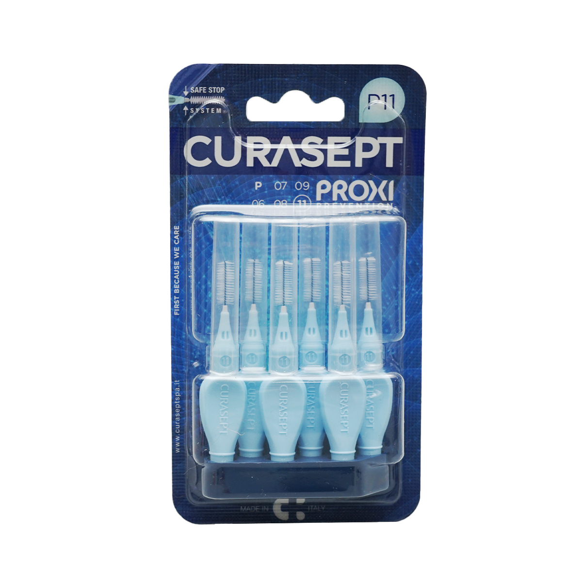 Curasept - კურასეპტი კბილთაშუა ჯაგრისი P11 Light Blue 2810