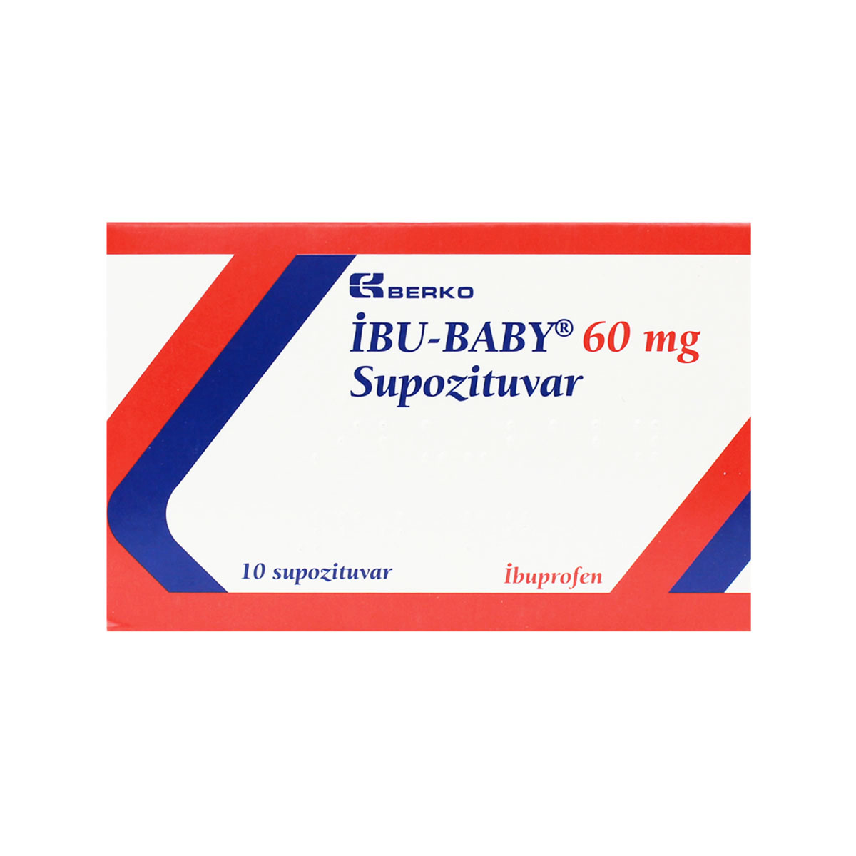 Ibu-Baby - იბუ-ბეიბი 60მგ 10 სუპოზიტორია