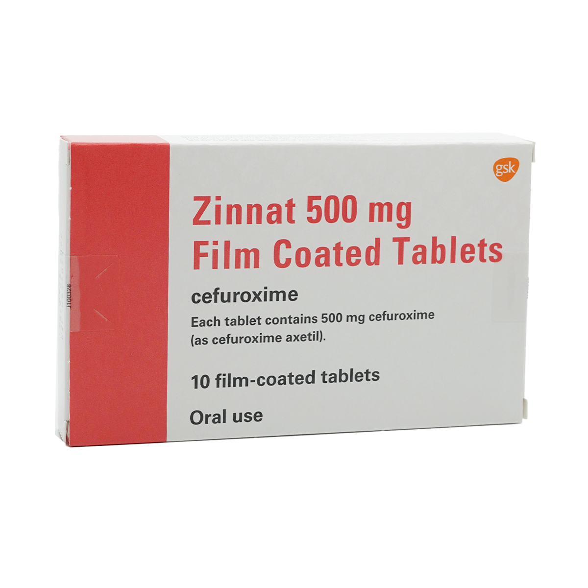 Zinnat - ზინატი 500მგ 10 ტაბლეტი